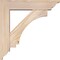 Ekena Millwork Imperial Traditional Smooth Bracket w/ Offset Brace, Douglas Fir, 5 1/2"W x 22"D x 22"H BKT0604X22X22IMP01SDF - alternate 2
